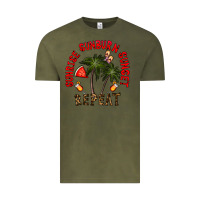 Vintage Olive sunrise sunburn sunnset repeat Vintage Tee - CowhideDigitalArt
