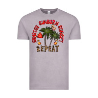 Vintage Zinc sunrise sunburn sunnset repeat Vintage Tee - CowhideDigitalArt
