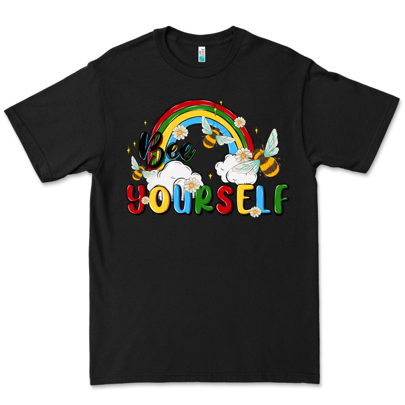 Bee Yourself Premium Tee by MaliasSmallBusiness | Teevron