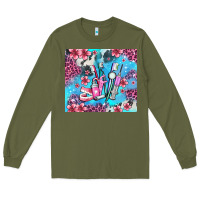 Army Green dentist element with flowers Long Sleeve Tee - AdoDesignShop