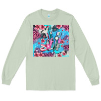 Matcha dentist element with flowers Long Sleeve Tee - AdoDesignShop