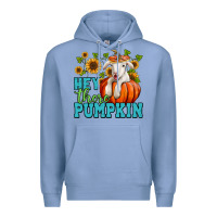 Colony Blue hey there pumpkin lamb Premium Hoodie - Jasminsmagicworld