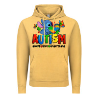 Vintage Mustard autism stitch accept love understand Vintage Hoodie - Zillion Design Studio