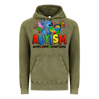 Vintage Olive autism stitch accept love understand Vintage Hoodie - Zillion Design Studio