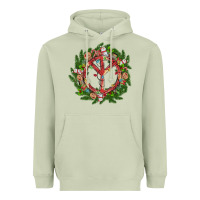 Matcha Christmas peace Heavyweight Hoodie - MaliasSmallBusiness