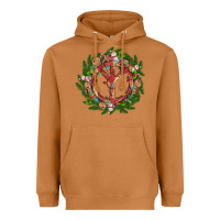Meerkat Christmas peace Heavyweight Hoodie - MaliasSmallBusiness