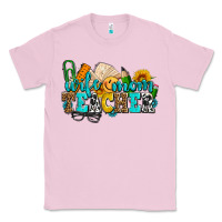 Bubblegum Pink wife mom teacher with sunflowers Classic Tee - AdoDesignShop