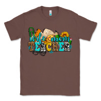 Chestnut wife mom teacher with sunflowers Classic Tee - AdoDesignShop