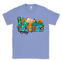 Colony Blue wife mom teacher with sunflowers Classic Tee - AdoDesignShop