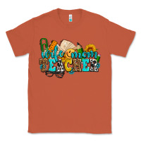 Copper wife mom teacher with sunflowers Classic Tee - AdoDesignShop