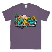 Lavender wife mom teacher with sunflowers Classic Tee - AdoDesignShop