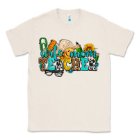 Natural wife mom teacher with sunflowers Classic Tee - AdoDesignShop