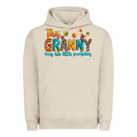 Pigment French Oak customized this granny loves her little pumpkins Urban Hoodie - texasbilliewilder