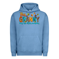 Pigment Pebble Blue customized this granny loves her little pumpkins Urban Hoodie - texasbilliewilder