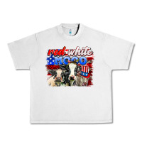 Lunar Rock red white moo Urban Heavy Tee - AdoDesignShop