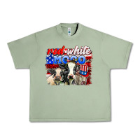 Oil Green red white moo Urban Heavy Tee - AdoDesignShop