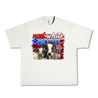 Pistachio red white moo Urban Heavy Tee - AdoDesignShop