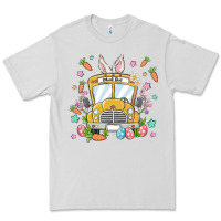 Dove Grey easter school bus Premium Tee - MaliasSmallBusiness