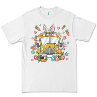 White easter school bus Premium Tee - MaliasSmallBusiness