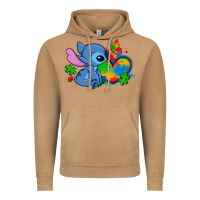 Vintage Camel autism stitch heart Vintage Hoodie - Zillion Design Studio