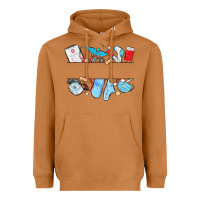 Meerkat custom name nurse Heavyweight Hoodie - MaliasSmallBusiness