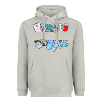 Moon Dust custom name nurse Heavyweight Hoodie - MaliasSmallBusiness