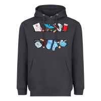 Custom Name Nurse Heavyweight Hoodie | Teevron
