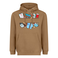 Toasted Coconut custom name nurse Heavyweight Hoodie - MaliasSmallBusiness