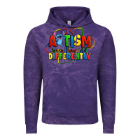 Cloud Purple autism stitch seeing the world differently Vintage Hoodie - Zillion Design Studio