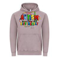 Vintage Zinc autism stitch seeing the world differently Vintage Hoodie - Zillion Design Studio