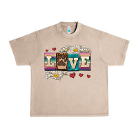 French Oak love dog Urban Heavy Tee - AdoDesignShop