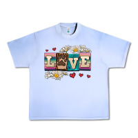 Grape Ice love dog Urban Heavy Tee - AdoDesignShop