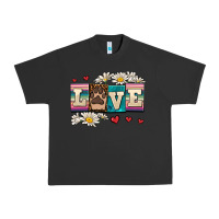 Pigment Black love dog Urban Heavy Tee - AdoDesignShop