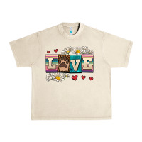 Sandshell love dog Urban Heavy Tee - AdoDesignShop