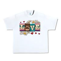 White love dog Urban Heavy Tee - AdoDesignShop