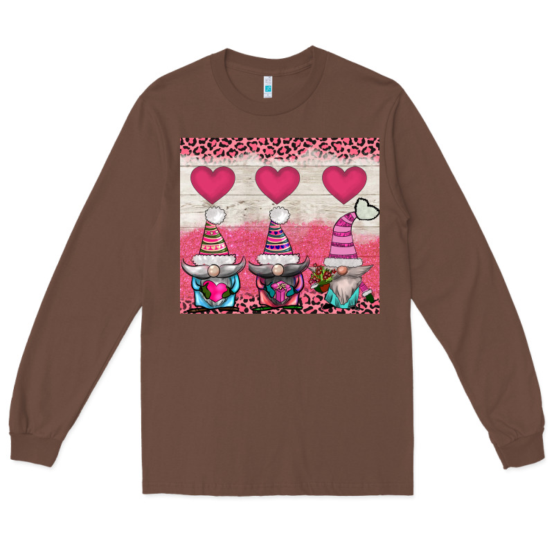 V.d 3 Gnomes And Hearts Long Sleeve Tee by AdoDesignShop | Teevron