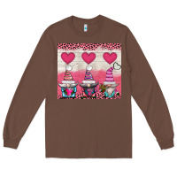 Chestnut v.d 3 gnomes and hearts Long Sleeve Tee - AdoDesignShop