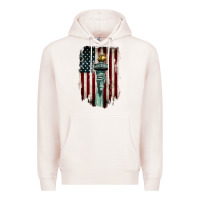Pale Pink statue of liberty torch Premium Hoodie - BarkalooDesign