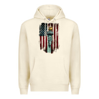 Sandshell statue of liberty torch Premium Hoodie - BarkalooDesign