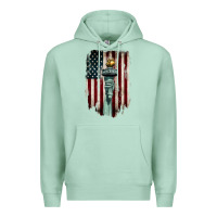Seafoam statue of liberty torch Premium Hoodie - BarkalooDesign