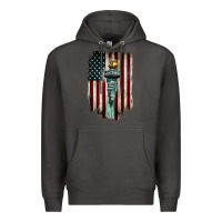 Smoke statue of liberty torch Premium Hoodie - BarkalooDesign