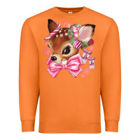 Carrot reindeer head christmas Premium Sweatshirt - MaliasSmallBusiness