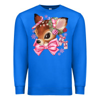 True Royal reindeer head christmas Premium Sweatshirt - MaliasSmallBusiness