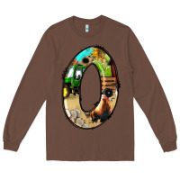 Chestnut farm life alphabet numbers 0 Long Sleeve Tee - BundleAndBundleShop