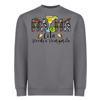 Storm Mama Cita Needs a Margarita Heavyweight Sweatshirt - CowhideDigitalArt