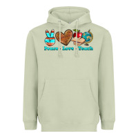 Matcha peace love teach Heavyweight Hoodie - NancyCooperArtShop