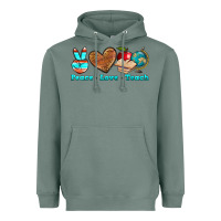 Sage peace love teach Heavyweight Hoodie - NancyCooperArtShop