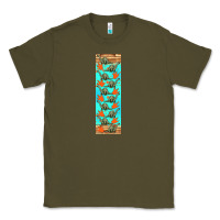 Army Green dinosaur brontosaurus pen wrap Classic Tee - Artiststas