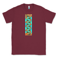 Burgundy dinosaur brontosaurus pen wrap Classic Tee - Artiststas