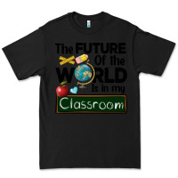 Black the future of the world is in my classroom Premium Tee - BarkalooDesign